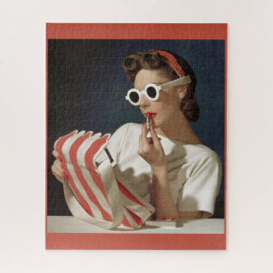 1950s fashion photo print jigsaw puzzle
