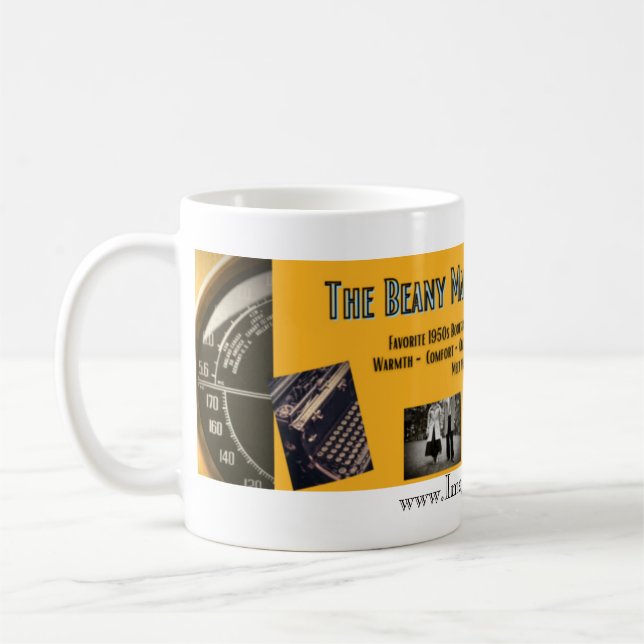 1950s Favourite - Beany Malone Coffee Mug (Left)