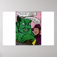 1950s Golden age horror comics | scary retro comic