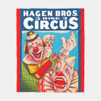 1950s Hagen Brothers Circus poster print