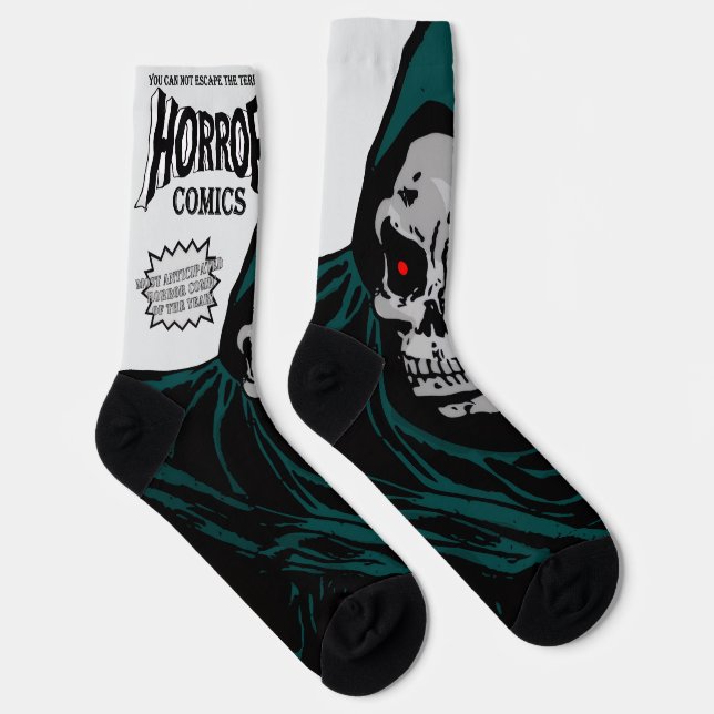 1950's 'HORROR Comics' Socks (Right)