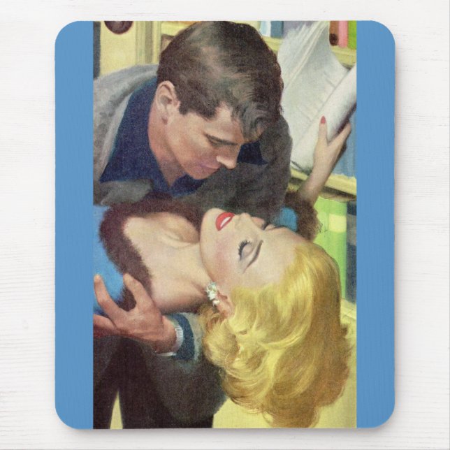 1950s hot romance mouse pad (Front)