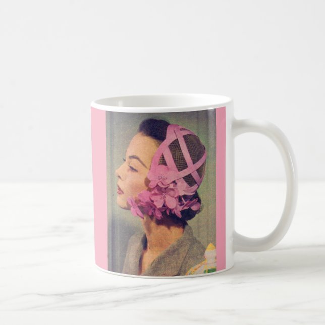 1950s Lillian and her marvellous Spring hat Coffee Mug (Right)