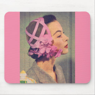 1950s Lillian and her marvellous Spring hat Mouse Pad