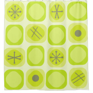 1950s Mod Art Soft Cubes Chartreuse