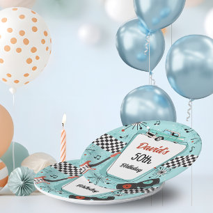 1950's Retro Party  Paper Plate