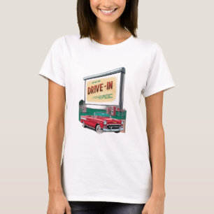 1950s-style drive-in movie T-Shirt
