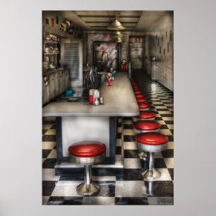 1950's - The Ice Cream Parlour Poster