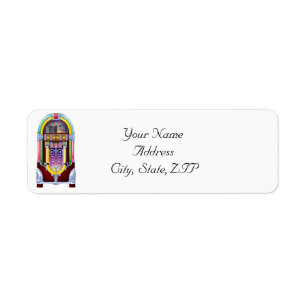 1950s Vintage Jukebox Adresse de retour