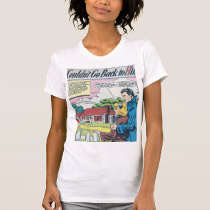 1950s Vintage Romantic Comic T-Shirt