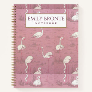 1950's vintage wallpaper Personalized  Notebook