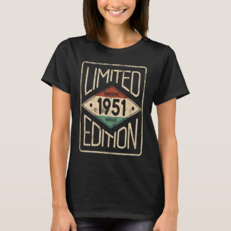 1951 Awesome Vintage Man Or Woman Birthday T-Shirt