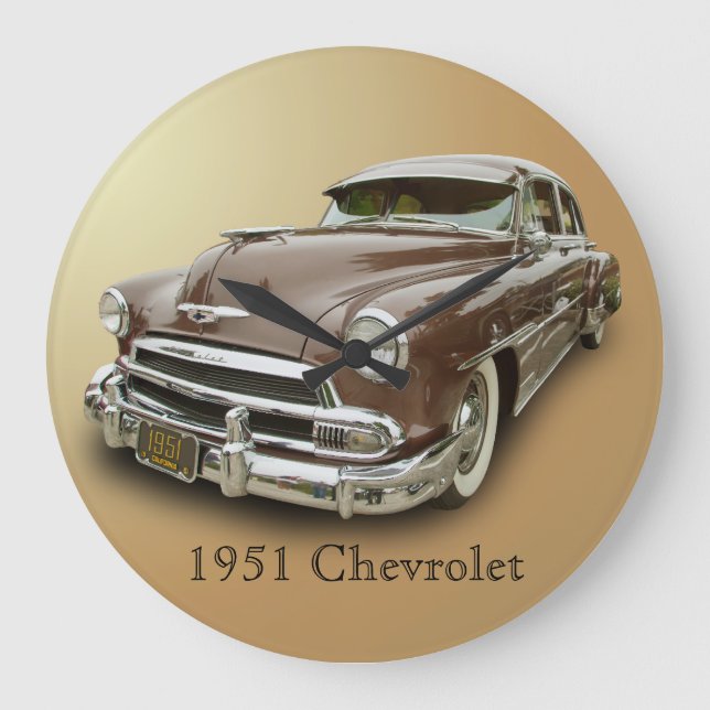 1951 CHEVROLET LARGE CLOCK (Front)