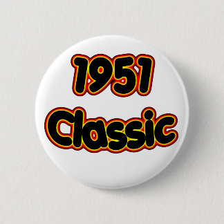 1951 Classic 2 Inch Round Button