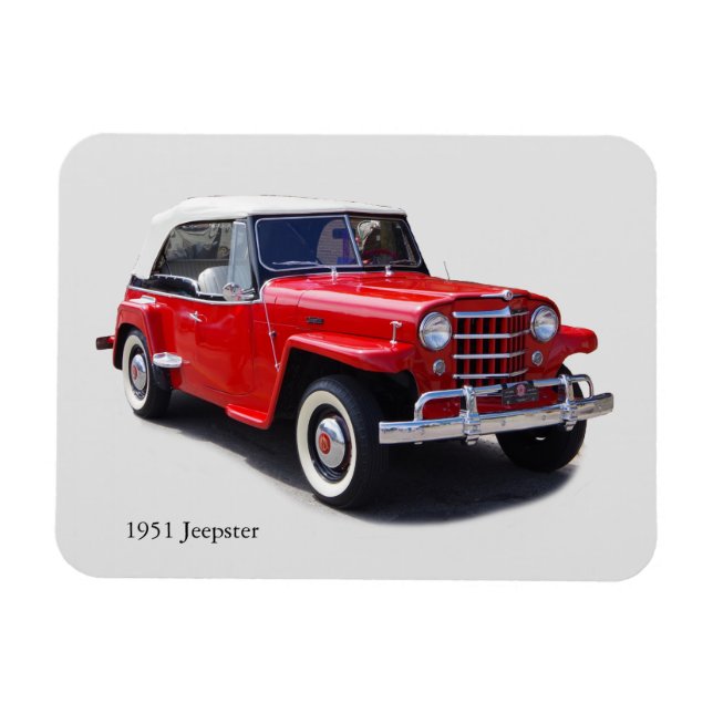 1951 Jeepster top up magnet (Horizontal)