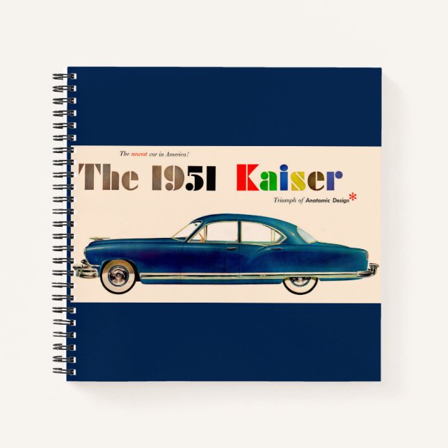 1951 Kaiser Notebook (Front)