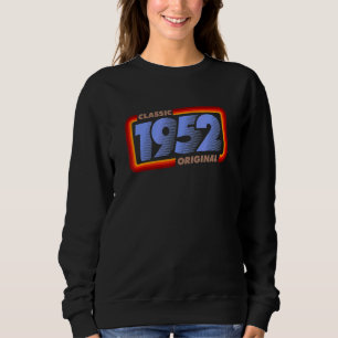 1952 Classic Retro Original B Day Sweatshirt