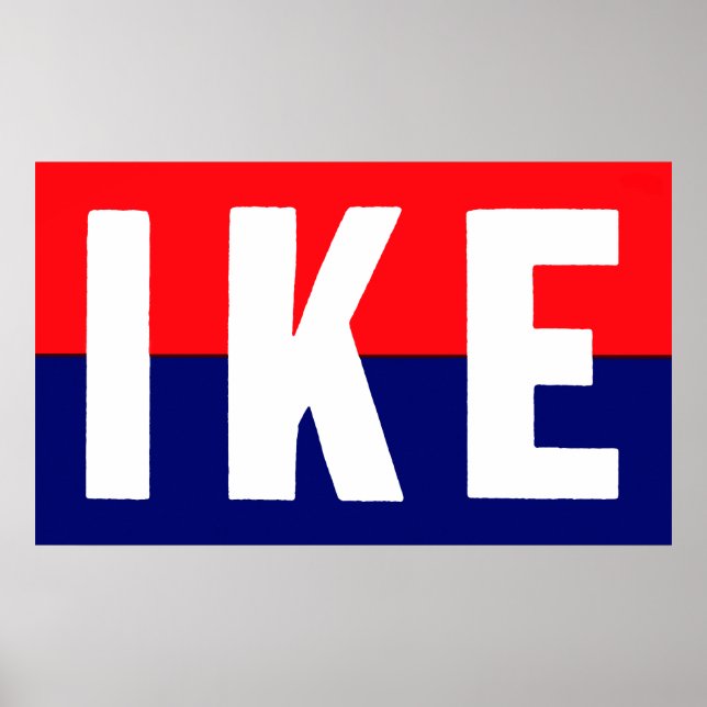 1952 Ike for President Poster (Front)