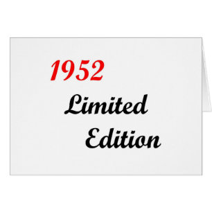 1952 Limited Edition