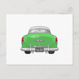 1953 Chevrolet Bel Air Pass Envy Postcard