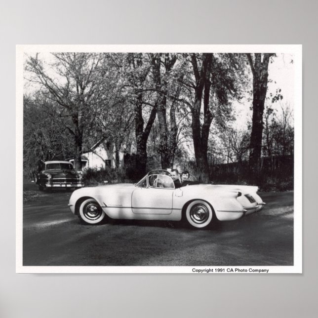 1953 Chevrolet Corvette Poster (Front)