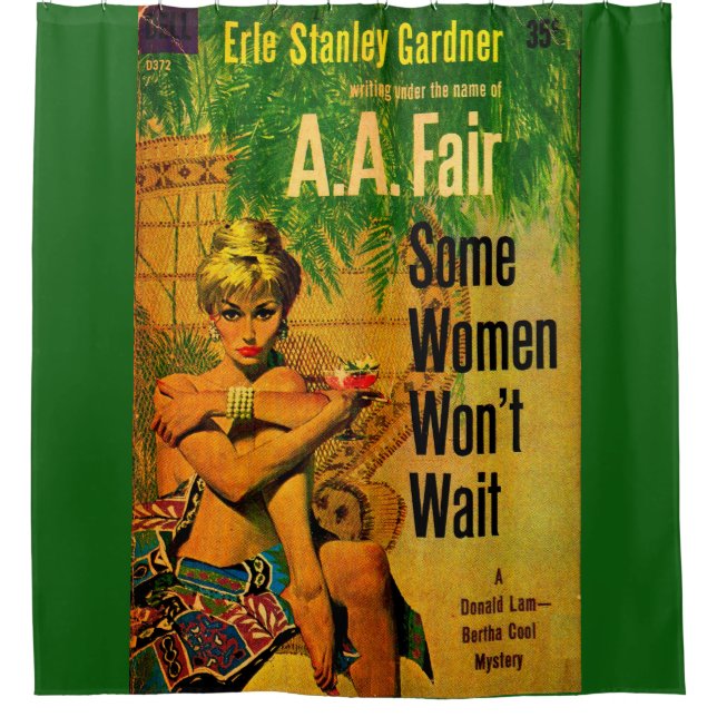1953 pulp novel cover Some Women Won’t Wait (Front)