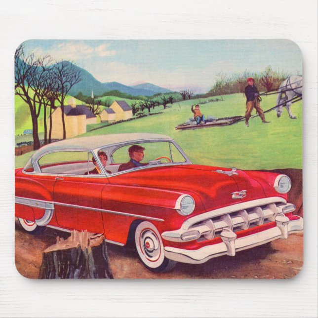 1954 Chevrolet Bel Air Mouse Pad (Front)