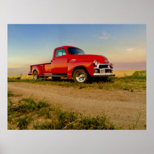 1954 Chevy Pickup Poster