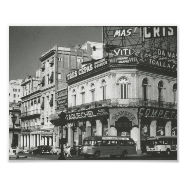 1954 Lost Havana Rare Photo Print (Front)