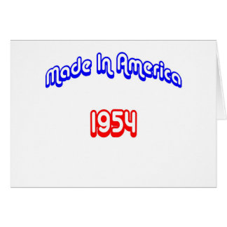 1954 Made In America