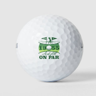 1955 70th Birthday Golf Humor Golf Balls