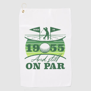 1955 70th Birthday Golf Humour Towel