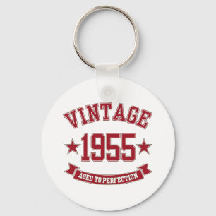 1955 Aged to Perfection Keychain