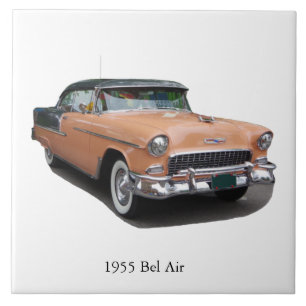 1955 brown Bel Air tile