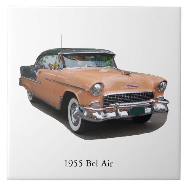 1955 brown Bel Air tile (Front)