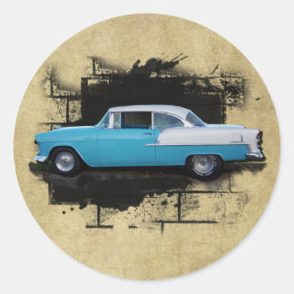 1955 Chevy Bel Air- Classic Cars-  Sticker