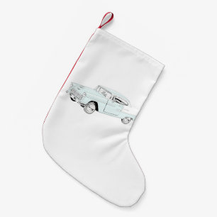 1955 Chevy Bel Air Drawing Small Christmas Stocking