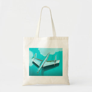 1955 Chevy Hood Ornament Tote Bag