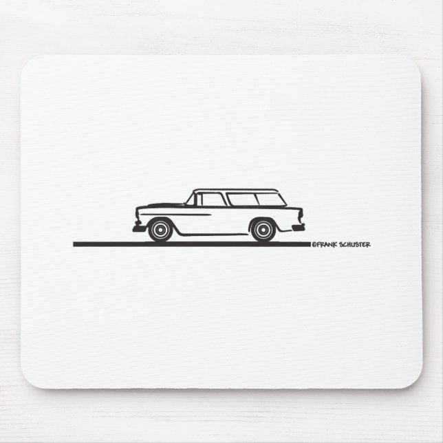 1955 Chevy Nomad Mouse Pad (Front)