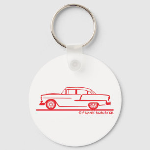 1955 Chevy Sedan Keychain