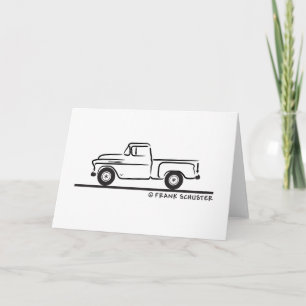 1955 Chevy Truck Card