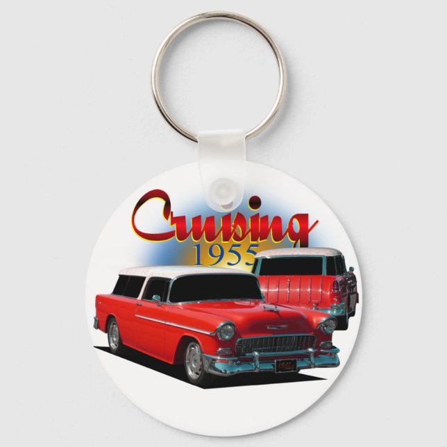 1955 classic keychain (Front)