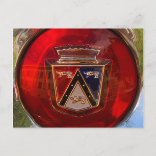 1955 Crown Victoria Hub Cap Postcard