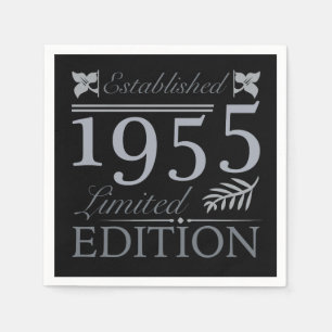 1955 Limited Edition 70th Birthday Napkin