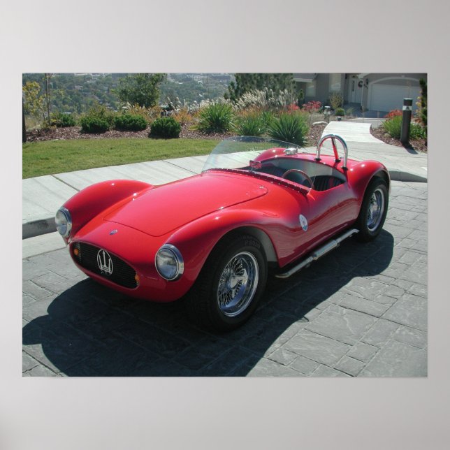 1955 Maserati A6GC5 Roadster Poster (Front)