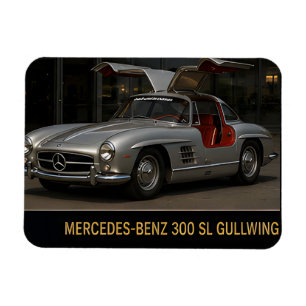 1955 Mercedes-Benz 300 SL Gullwing Classic German Magnet