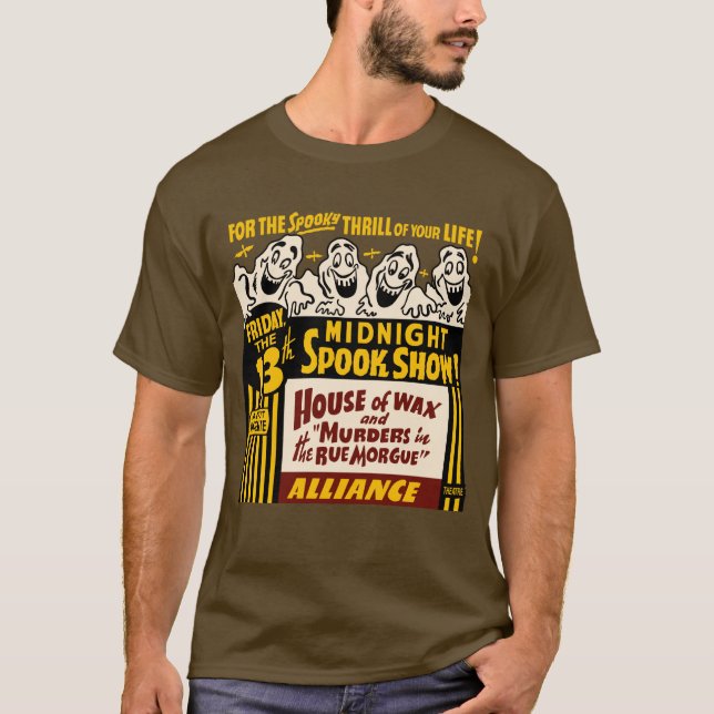1955 - Midnight Spook Show T-Shirt (Front)