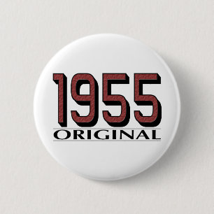 1955 Original 2 Inch Round Button