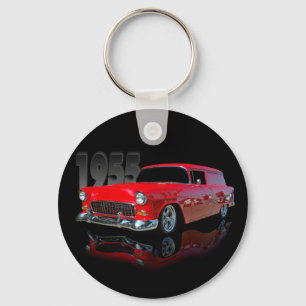 1955 panel wagon keychain