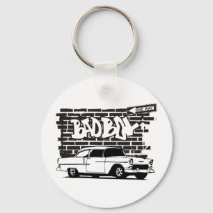1955 Vintage Chevy Bad Boy Keychain